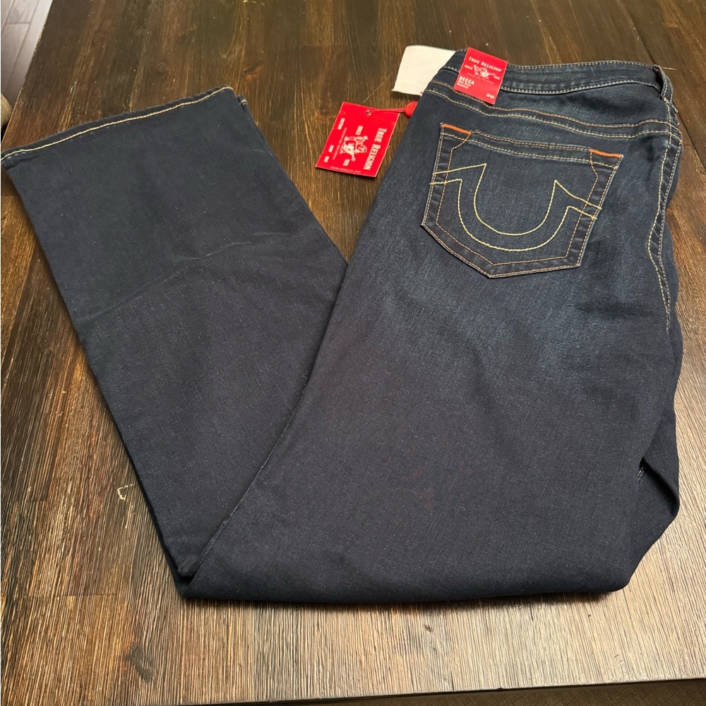Plus Size True Religion Becca mid-rise Bootcut Jeans